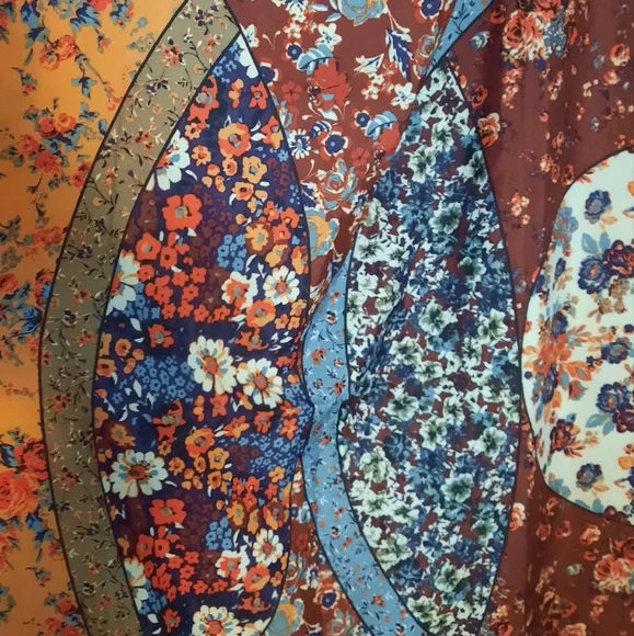 Vintage Scarf - Golden Mustard, Large - Picture 3 of 6